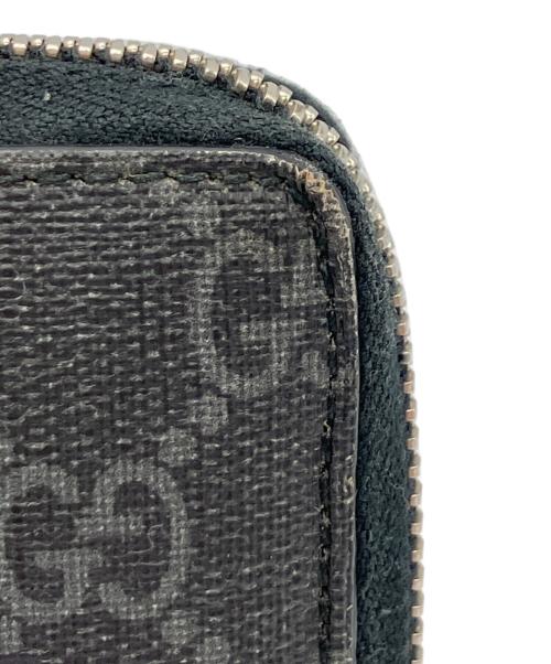 GUCCI（グッチ）GUCCI (グッチ) キングスネークプリント長財布 ブラックの古着・服飾アイテム