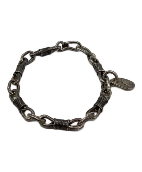 Orville Tsinnie（オーヴィル ツィニー）Orville Tsinnie (オーヴィル ツィニー) BEAMS PLUS (ビームスプラス) 別注チェーンブレスレット シルバーの古着・服飾アイテム