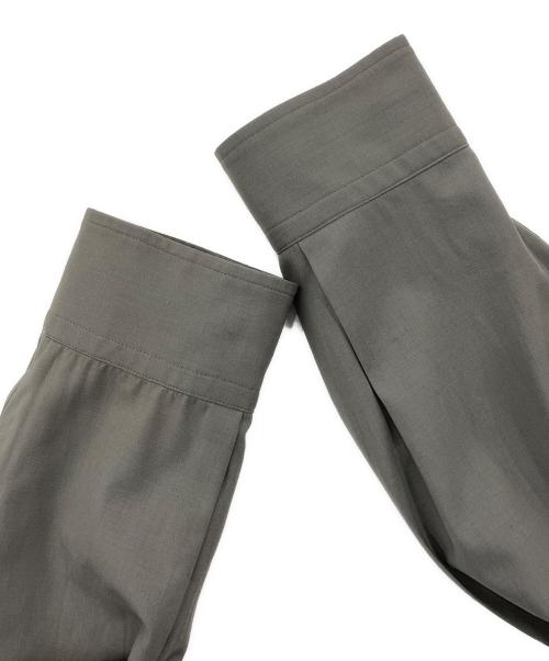 cornier（コルニエ）cornier (コルニエ) ウールシャツ ライトグレー サイズ:Sの古着・服飾アイテム