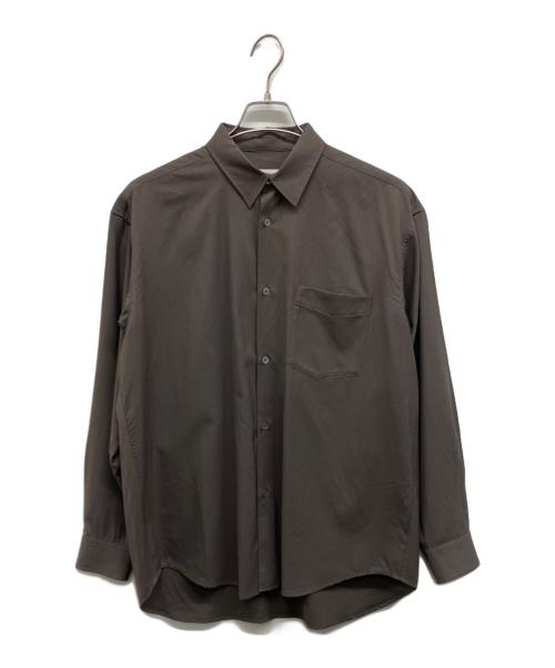 cornier（コルニエ）Cornier (コルニエ) ウールシャツ グレー サイズ:Sの古着・服飾アイテム