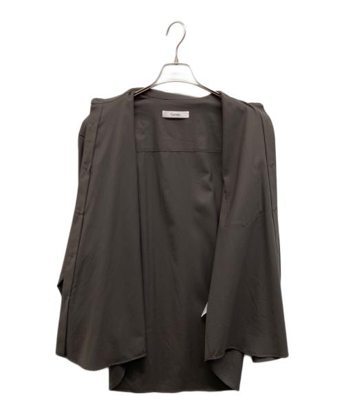 cornier（コルニエ）Cornier (コルニエ) ウールシャツ グレー サイズ:Sの古着・服飾アイテム