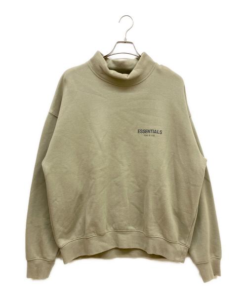 FOG ESSENTIALS（フィアオブゴッド エッセンシャル）FOG ESSENTIALS (フィアオブゴッド エッセンシャル) モックネックスウェット オリーブ サイズ:SIZE Mの古着・服飾アイテム