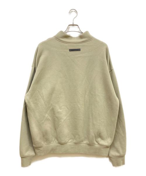 FOG ESSENTIALS（フィアオブゴッド エッセンシャル）FOG ESSENTIALS (フィアオブゴッド エッセンシャル) モックネックスウェット オリーブ サイズ:SIZE Mの古着・服飾アイテム