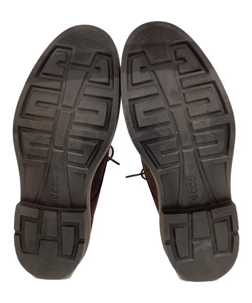 ECCO（エコー）ECCO (エコー) ヌバックダービーシューズ ブラウン サイズ:42の古着・服飾アイテム