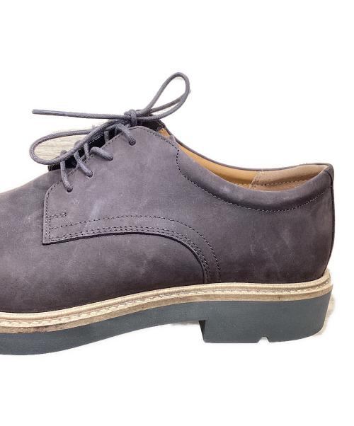 ECCO（エコー）ECCO (エコー) ヌバックダービーシューズ ブラウン サイズ:42の古着・服飾アイテム