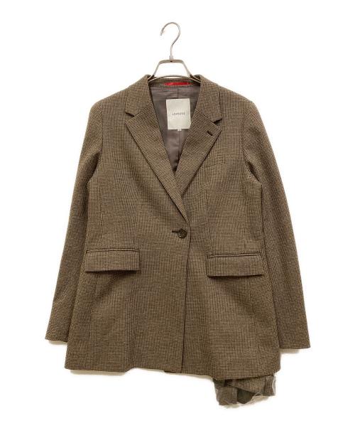 LOVELESS（ラブレス）LOVELESS (ラブレス) ガンクラブ セミ ダブル ジャケット ブラウン サイズ:SIZE 36の古着・服飾アイテム