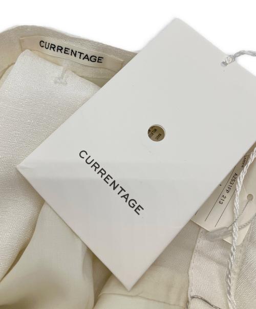 CURRENTAGE（カレンテージ）CURRENTAGE (カレンテージ) サスペンダーパンツ ホワイト サイズ:1の古着・服飾アイテム