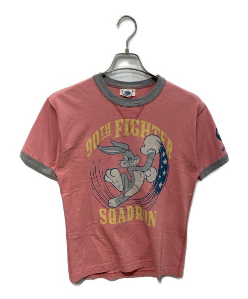TOYS MCCOY（トイズマッコイ）TOYS McCOY (トイズマッコイ) バックスバニーTEE ピンク サイズ:Sの古着・服飾アイテム
