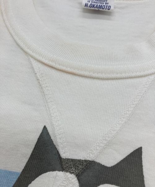 TOYS MCCOY（トイズマッコイ）TOYS McCOY (トイズマッコイ) FELIX TEE ホワイト サイズ:Sの古着・服飾アイテム