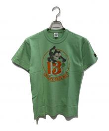 TOYS MCCOY（トイズマッコイ）の古着「FELIX TEE」｜黄緑