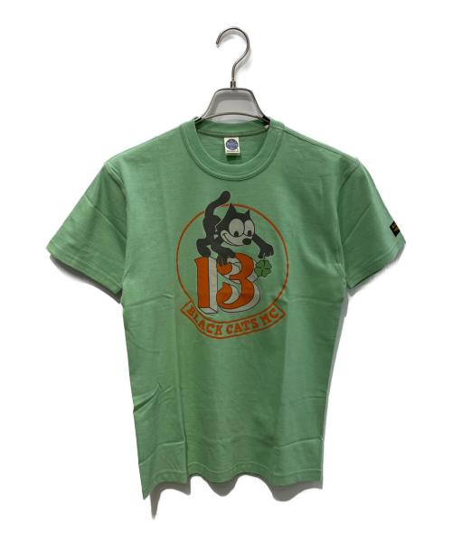 TOYS MCCOY（トイズマッコイ）TOYS McCOY (トイズマッコイ) FELIX TEE 黄緑 サイズ:Sの古着・服飾アイテム