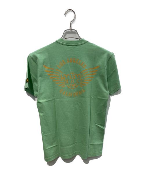 TOYS MCCOY（トイズマッコイ）TOYS McCOY (トイズマッコイ) FELIX TEE 黄緑 サイズ:Sの古着・服飾アイテム