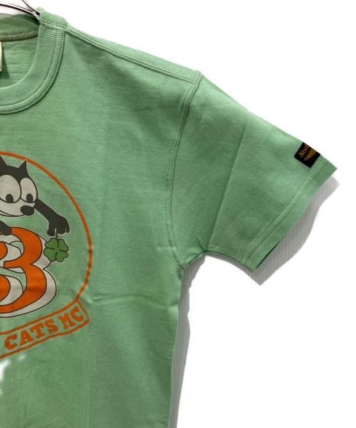 TOYS MCCOY（トイズマッコイ）TOYS McCOY (トイズマッコイ) FELIX TEE 黄緑 サイズ:Sの古着・服飾アイテム