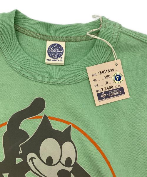 TOYS MCCOY（トイズマッコイ）TOYS McCOY (トイズマッコイ) FELIX TEE 黄緑 サイズ:Sの古着・服飾アイテム