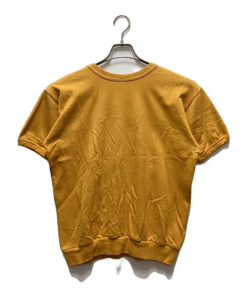 WAREHOUSE（ウエアハウス）WAREHOUSE (ウエアハウス) PEANUTS (ピーナッツ) 半袖スウェット イエロー サイズ:Mの古着・服飾アイテム