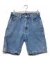 X-LARGE（エクストララージ）の古着「デニムハーフパンツ」｜インディゴ