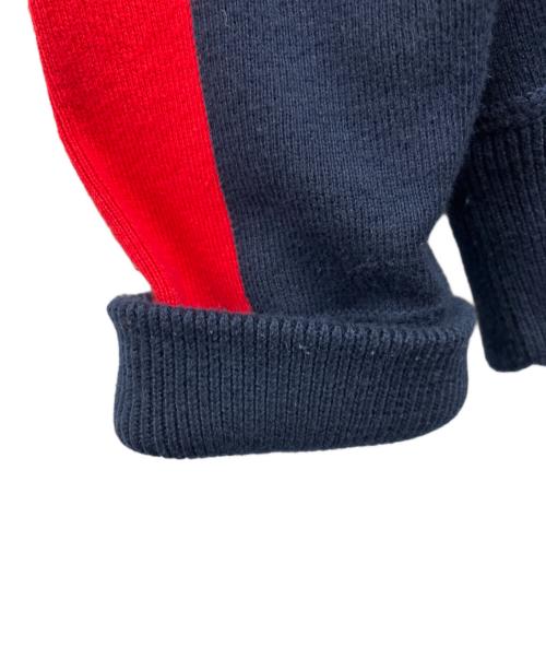 POLO SPORT（ポロスポーツ）POLO SPORT (ポロスポーツ) ハーフジップニット ネイビー サイズ:Sの古着・服飾アイテム