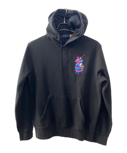 POLO RALPH LAUREN（ポロ・ラルフローレン）POLO RALPH LAUREN (ポロ・ラルフローレン) FORTNITE フーディ ブラック サイズ:Ｓの古着・服飾アイテム