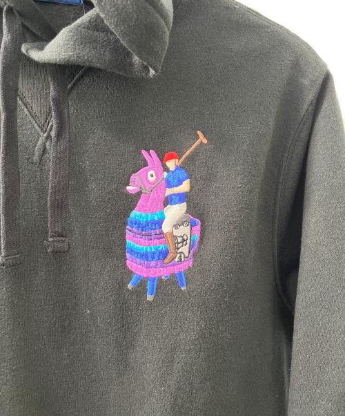 POLO RALPH LAUREN（ポロ・ラルフローレン）POLO RALPH LAUREN (ポロ・ラルフローレン) FORTNITE フーディ ブラック サイズ:Ｓの古着・服飾アイテム