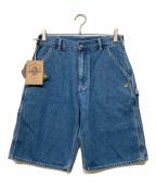 A BATHING APEア ベイシング エイプ）の古着「デニムハーフパンツ」｜インディゴ