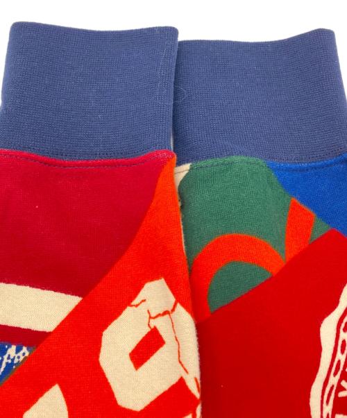 POLO RALPH LAUREN（ポロ・ラルフローレン）POLO RALPH LAUREN (ポロ・ラルフローレン) Pennant Print Fleece Hoodie マルチカラー サイズ:SIZE S 未使用品の古着・服飾アイテム