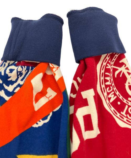 POLO RALPH LAUREN（ポロ・ラルフローレン）POLO RALPH LAUREN (ポロ・ラルフローレン) Pennant Print Fleece Hoodie マルチカラー サイズ:SIZE S 未使用品の古着・服飾アイテム