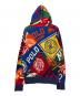 POLO RALPH LAUREN (ポロ・ラルフローレン) Pennant Print Fleece Hoodie マルチカラー サイズ:SIZE S 未使用品：10000円