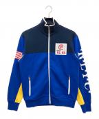 POLO RALPH LAURENポロ・ラルフローレン）の古着「CP-93 Double-Knit Track Jacket」｜ブルー×イエロー