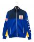 POLO RALPH LAUREN（ポロ・ラルフローレン）の古着「CP-93 Double-Knit Track Jacket」｜ブルー×イエロー
