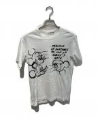 COMME des GARCONS SHIRT×DISNEYコムデギャルソンシャツ×ディズニー）の古着「Tシャツ　W21105」｜ホワイト