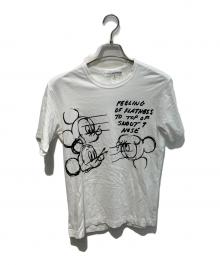 COMME des GARCONS SHIRT×DISNEY（コムデギャルソンシャツ×ディズニー）の古着「Tシャツ　W21105」｜ホワイト