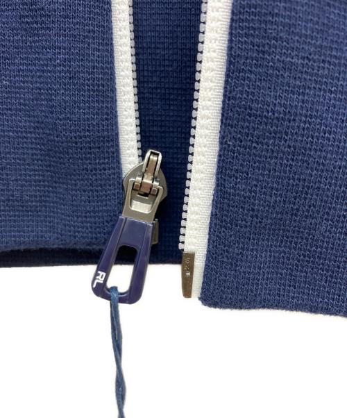POLO RALPH LAUREN（ポロ・ラルフローレン）POLO RALPH LAUREN (ポロ・ラルフローレン) トラックジャケット ホワイト×ネイビー サイズ:XS 未使用品の古着・服飾アイテム