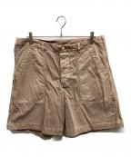 NIKEナイキ）の古着「ファティーグ ショートパンツ」｜ブラウン
