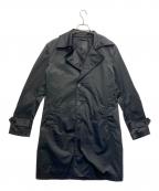 1piu1uguale3ウノピュウノウグァーレトレ）の古着「SINGLE TRENCH COAT」｜ブラック