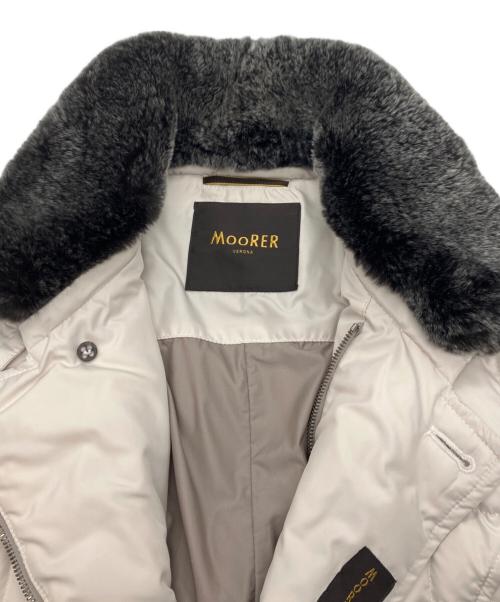 MOORER（ムーレー）MOORER (ムーレー) SIRO-KMダウンジャケット アイボリー サイズ:46の古着・服飾アイテム