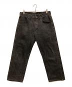 RUSTLERラスラー）の古着「デニムパンツ」｜ブラック