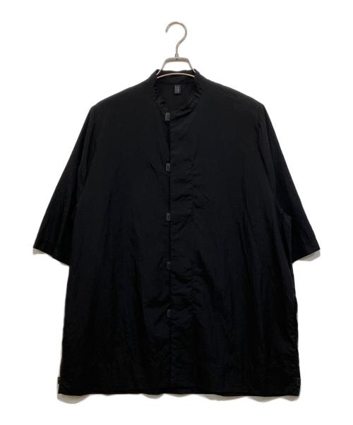 teatora（テアトラ）TEATORA (テアトラ) CAPSULESNAP SHIRT S/S ブラック サイズ:4の古着・服飾アイテム