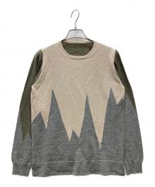 CIVIDINI（チヴィディーニ）の古着「柄カシミヤニット」｜マルチカラー