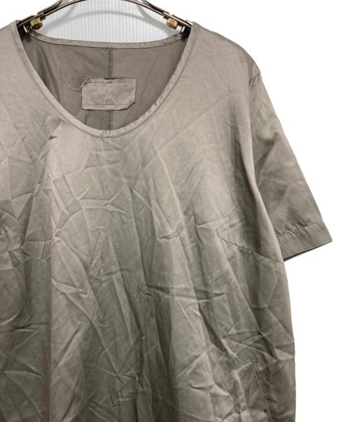 private 02 04（プライベート 02 04）private 02 04 (プライベート 02 04) シルクコットンサテンワンピース ベージュ サイズ:3の古着・服飾アイテム