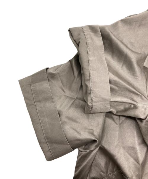 private 02 04（プライベート 02 04）private 02 04 (プライベート 02 04) シルクコットンサテンワンピース ベージュ サイズ:3の古着・服飾アイテム