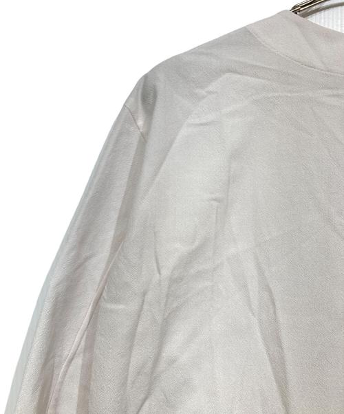 ebure（エブール）ebure (エブール) ドライウールジョーゼットブラウス アイボリー サイズ:38の古着・服飾アイテム