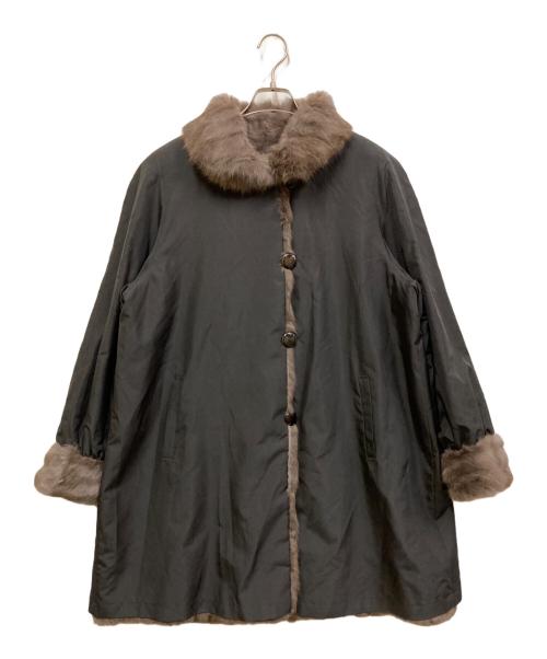 ALTIMA（アルティマ）ALTIMA (アルティマ) リバーシブルファーコート ブラウン サイズ:SIZE Freeの古着・服飾アイテム