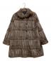 ALTIMA（アルティマ）の古着「リバーシブルファーコート」｜ブラウン