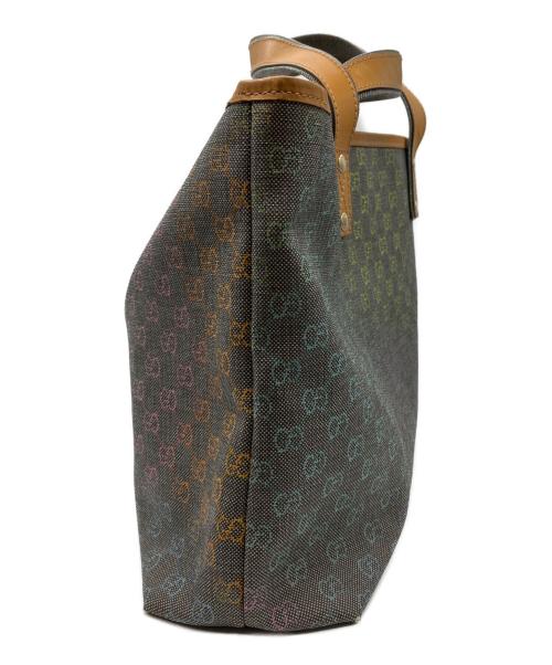 GUCCI（グッチ）GUCCI (グッチ) GGスプリーム シェリーライン トートバッグ グレーの古着・服飾アイテム