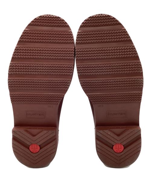 HUNTER（ハンター）HUNTER (ハンター) サイドゴアレインブーツ ボルドー サイズ:EU38の古着・服飾アイテム