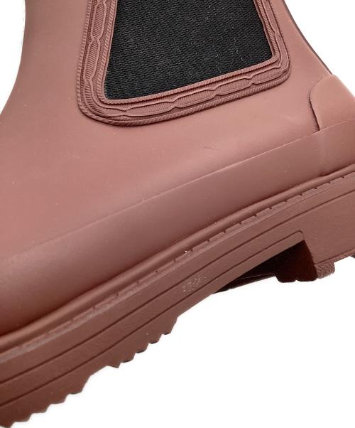 HUNTER（ハンター）HUNTER (ハンター) サイドゴアレインブーツ ボルドー サイズ:EU38の古着・服飾アイテム