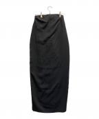 ETRE TOKYOエトレトウキョウ）の古着「ロングスカート」｜ブラック