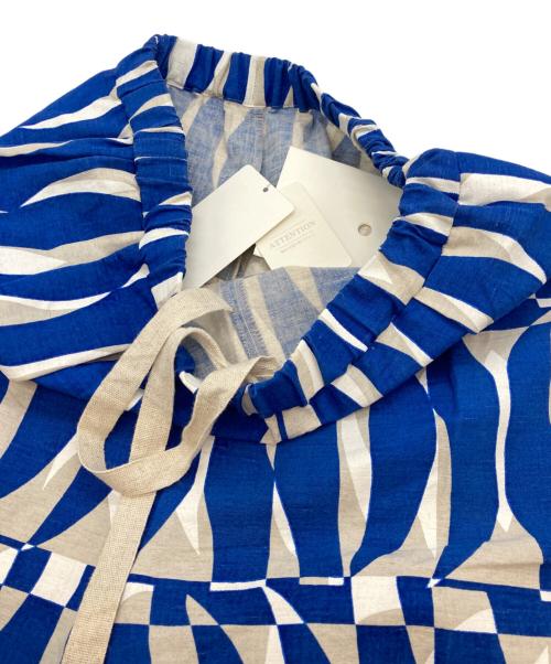 CURRENTAGE（カレンテージ）CURRENTAGE (カレンテージ) 総柄パンツ ブルー サイズ:1 未使用品の古着・服飾アイテム