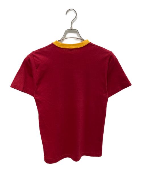 Champion（チャンピオン）Champion (チャンピオン) 半袖Tシャツ  70s USA製 バータグ エンジ サイズ:Mの古着・服飾アイテム