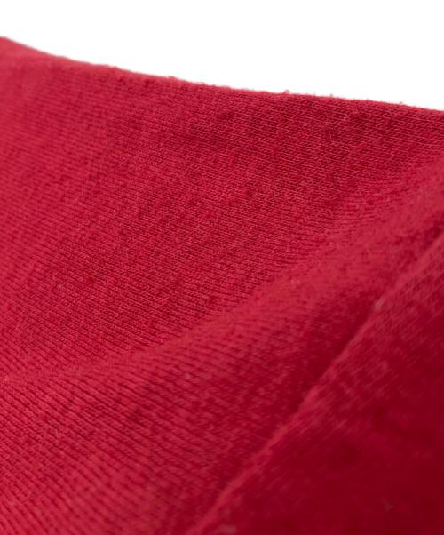 Champion（チャンピオン）Champion (チャンピオン) 半袖Tシャツ  70s USA製 バータグ エンジ サイズ:Mの古着・服飾アイテム